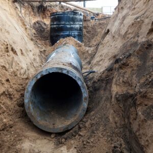 underground pipe