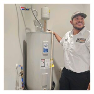 water heater repair technician