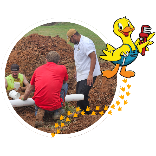 sewer line installation