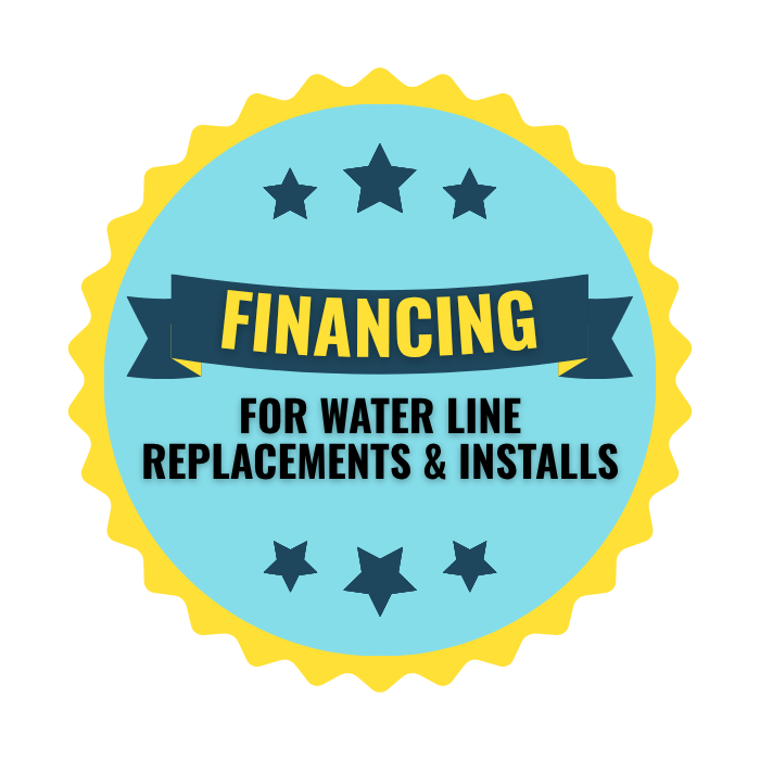 financing for water line replacements and installs