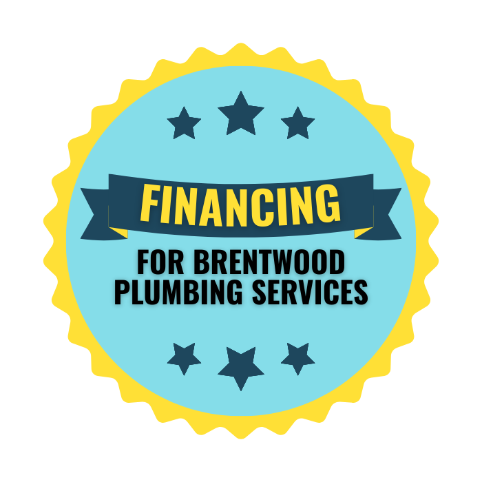 financing for Brentwood plumbing services