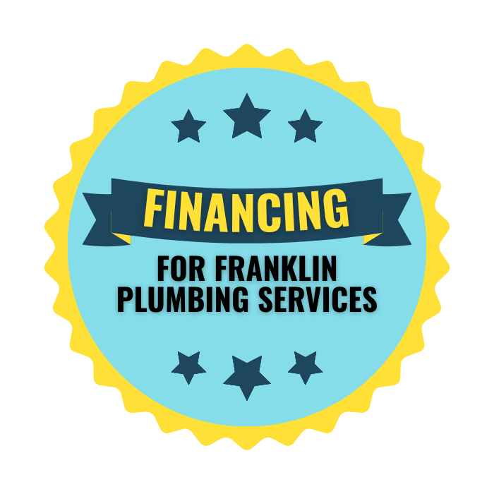 financing for Franklin plumbing services