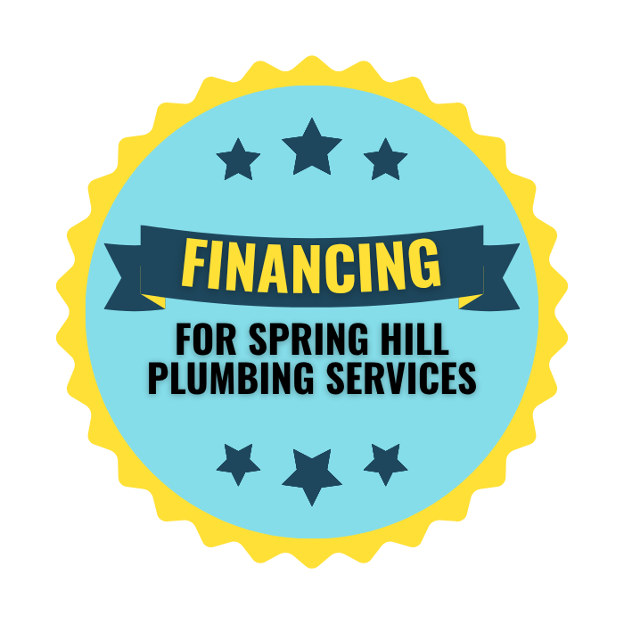 financing for Spring Hill plumbing services