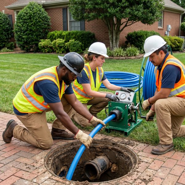 trenchless water line replacement services