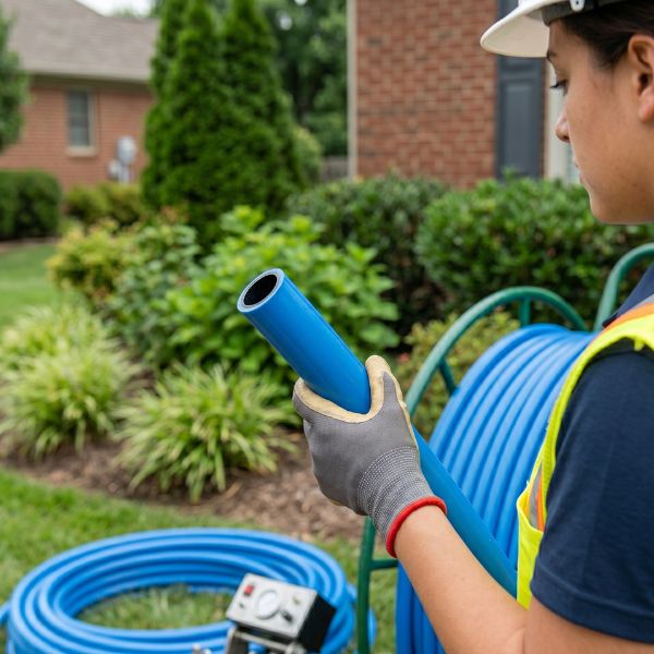 trenchless water line replacement services