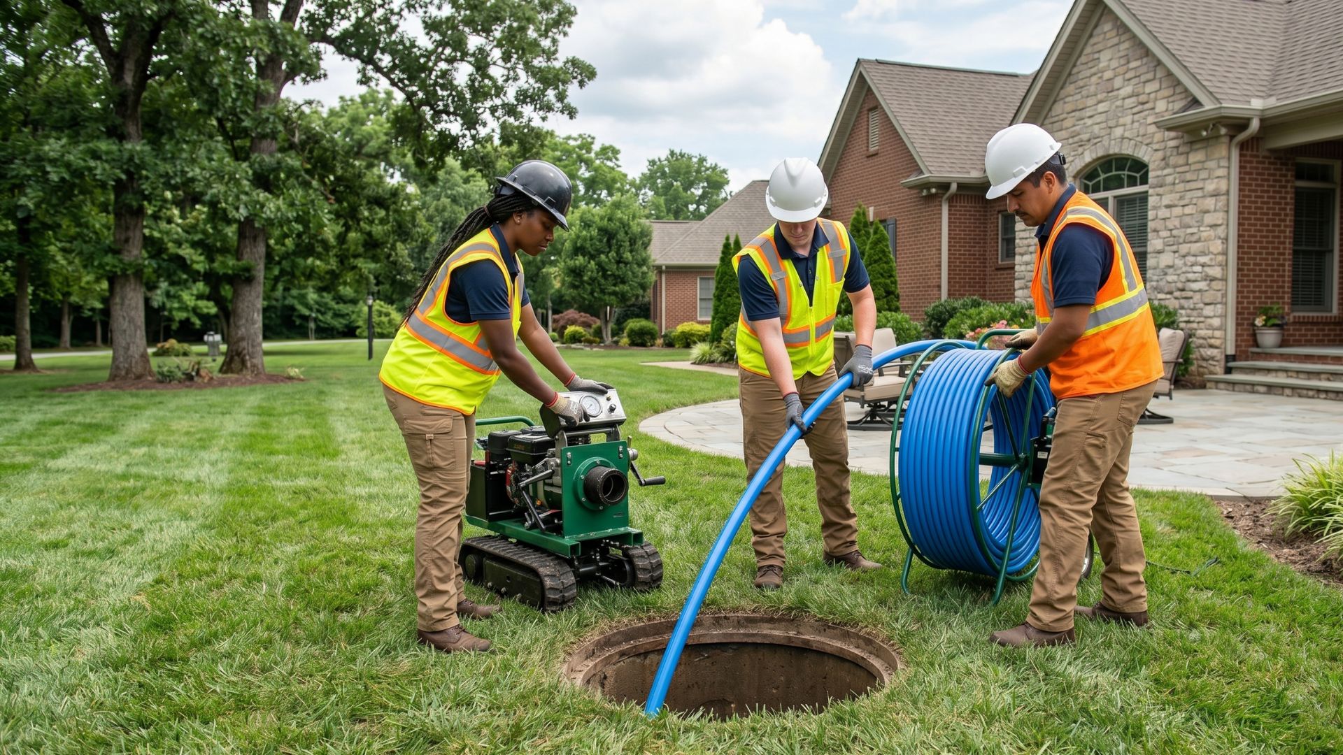trenchless water line replacement services